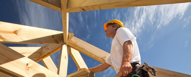 Veel werk in de bouw